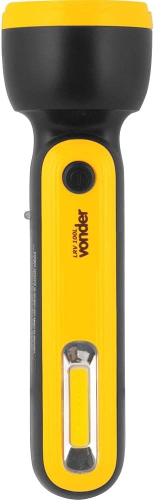 Vonder, Lanterna Recarregável, 80-100 Lúmens, Bateria De Lítio, Lrv 100l.