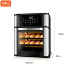Fritadeira Air Fryer Forno Oven 12L, Mondial, Preto/Inox, 2000W, 110V - AFO-12L-BI