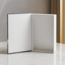Kit 3 Caixas Livro Decorativo Porta Objetos Decoração Casa Sala Multiuso Jogo de Livros Decorativos Conjunto Capa Dura (CASA BLANCA)