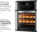 Fritadeira Air Fryer Forno Oven 12L, Mondial, Preto/Inox, 2000W, 110V - AFO-12L-BI