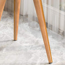 Kit Mesa Apoio e Lateral de Sofá Retrô Classic com 3 Pernas Decoração - Off White/Freijo