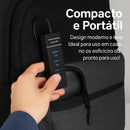 Hub USB 3.0 Com 4 Portas, LED, Alta Velocidade (5Gbps) Compatível Com PC TV Consoles Mouse PenDrive Teclado Impressora Plug & Play, Expansor para PC, Notebook, Mac e Windows (PRETO)