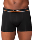 Kit 6 Cuecas Boxer Lupo Microfibra Poliamida Sem Costura Adulto Masculino
