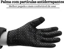 Luvas Térmicas para Moto e Bike, Impermeável, Touch Screen, Antiderrapante, Preta