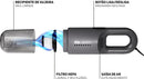 WAP Aspirador de Pó Automotivo CAR 12V2, Portátil, 420ml, com Recipiente Removível e Filtro Lavável, 180W 12VDC