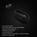Fone de Ouvido Sem Fio, JBL, Bluetooth, Wave Buds 2, Intra Auricular, Sem Fio, Resistente À Água e Poeira - Preto