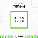 Kit 6 Pares de Meia Lupo Cano Médio Atoalhada Punho Canelado