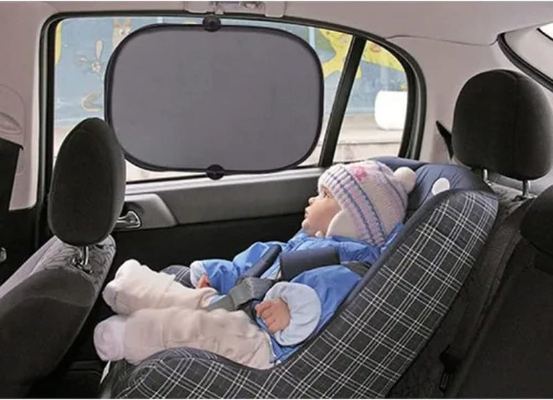 Protetor Solar Para Carro Com Ventosas, Buba, Preto