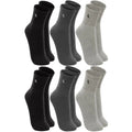 Kit 6 Pares de Meia Lupo Cano Médio Atoalhada Punho Canelado