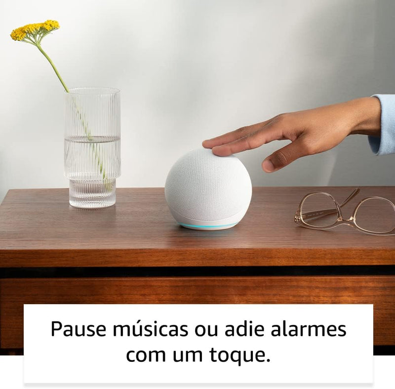 Echo Dot (Geração mais recente) | O Echo Dot com o melhor som já lançado | Cor Preta
