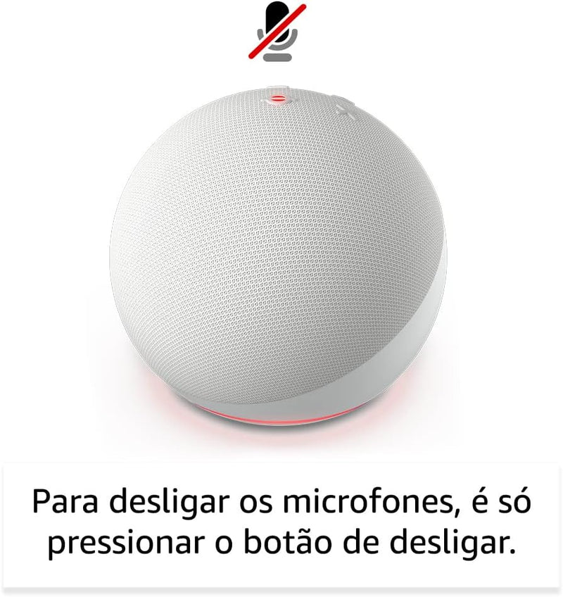Echo Dot (Geração mais recente) | O Echo Dot com o melhor som já lançado | Cor Preta