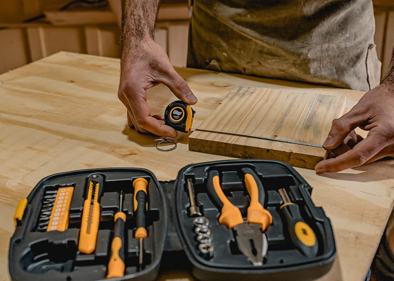 WAP Kit de Ferramentas Manuais MKF21 com 21 Peças e Maleta Organizadora